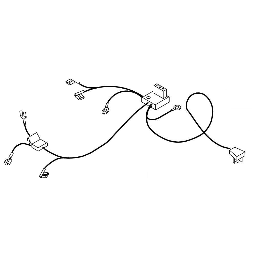 Part #w11648068, Freezer Wire Harness And Power Cord / 9.00 x 10.00 x 2.00