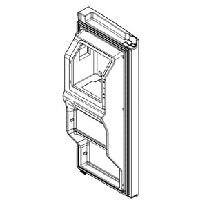 Refrigerator Door Assembly, Left (stainless) (replaces W11185735) W11301204