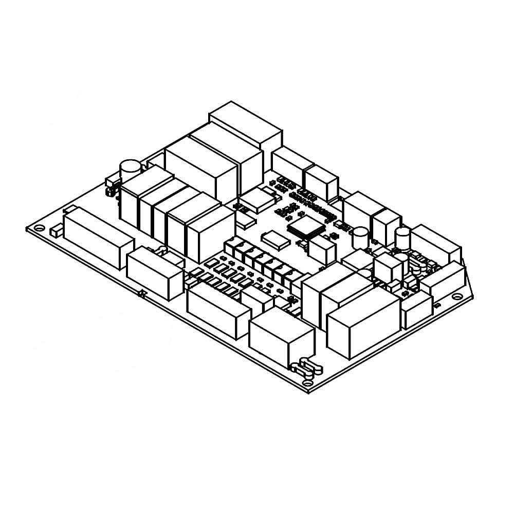 Photo of GE Part #w11306696, Refrigerator Electronic Control Board | 10.50 x 4.75 x 2.50 from Repair Parts Direct