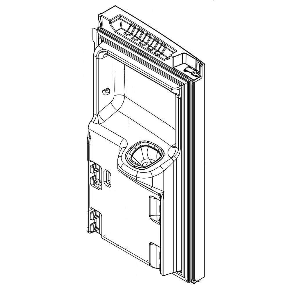 Part #w11307204, Refrigerator Door Assembly, Left (Stainless) (Replaces W11254655) / 0.11 x 0.11 x 0.11
