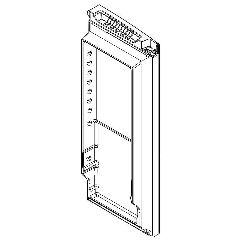 Part #w11307285, Refrigerator Door Assembly, Left (Stainless)
