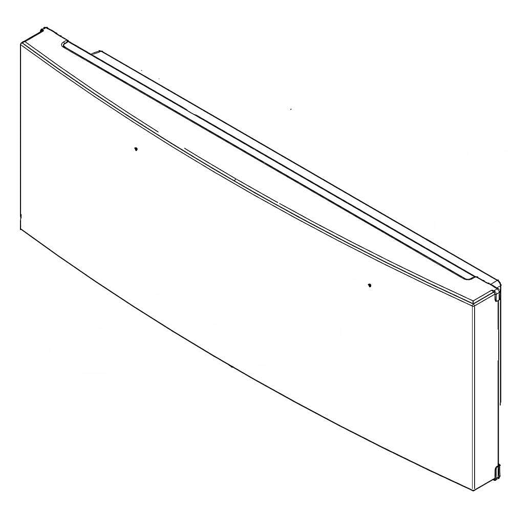 Part #w11307302, Refrigerator Drawer Door Assembly (Stainless)