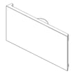 Cover for Kenmore 10651753713 - Part W11311797