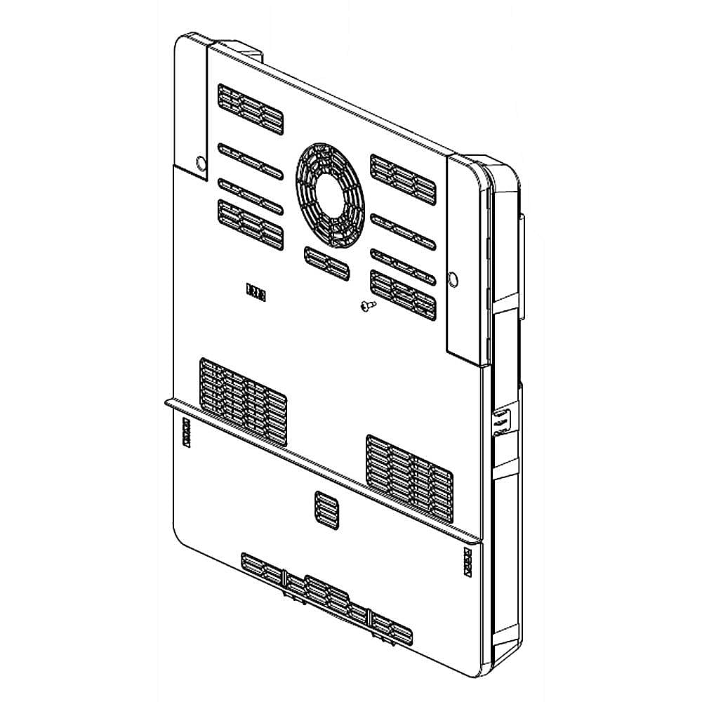 Photo of Part #w11312455, Fan Cover As from Repair Parts Direct