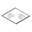 Refrigerator Glass Shelf Assembly for KitchenAid KRSC703HPS04 - Part W11340146