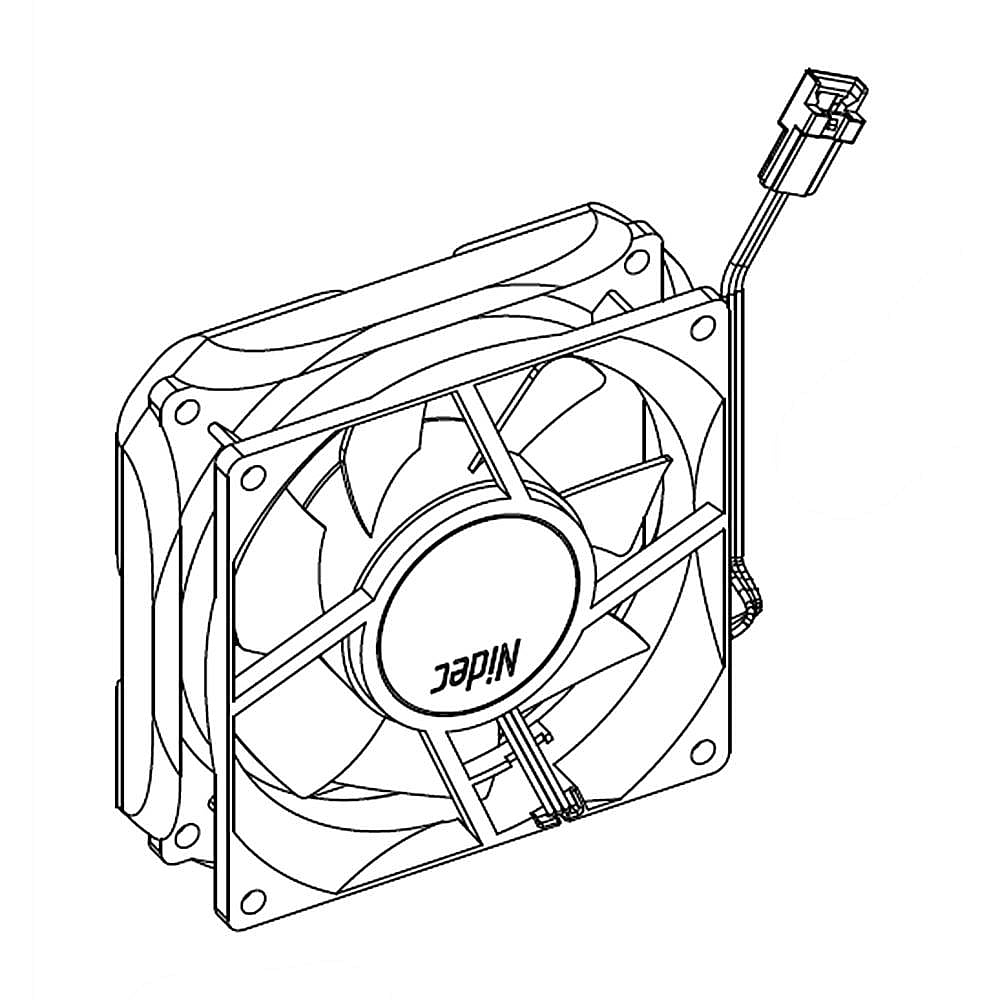 Part #w11360536, Fan Motor As / 4.00 x 1.00 x 4.00