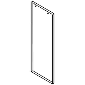 Ice Maker Door Skin (stainless) (replaces W11261378) W11367891