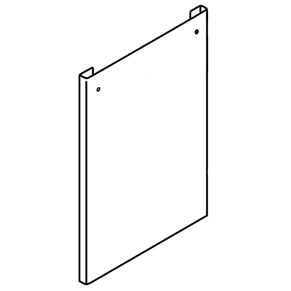 Part #w11368704, Ice Maker Door Outer Panel / 25.25 x 23.50 x 4.00