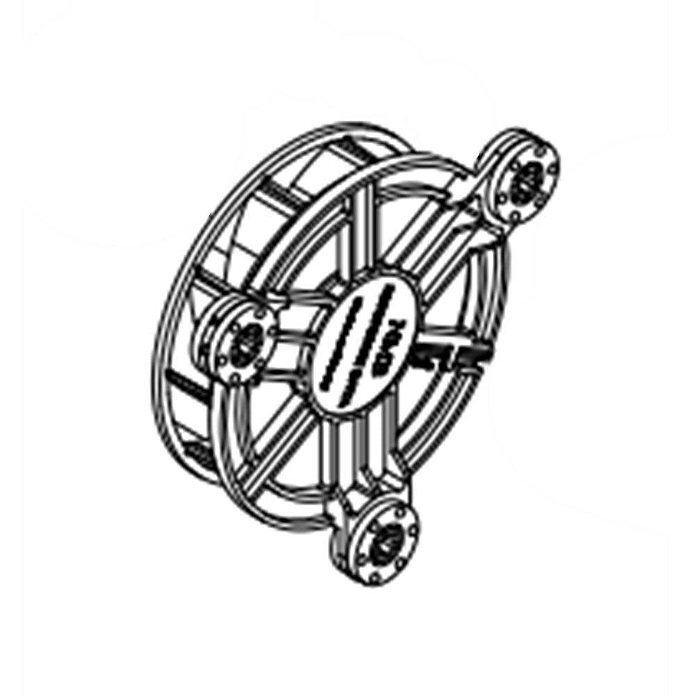 Part #w11369036, Refrigerator Evaporator Fan Motor (Replaces W11117547) / 10.20 x 7.50 x 3.50