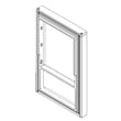 Service Door for Whirlpool WRT112CZJB00 - Part W11374240