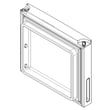 Refrigerator Freezer Door Assembly (stainless) for Whirlpool WRT112CZJB00 - Part W11374244