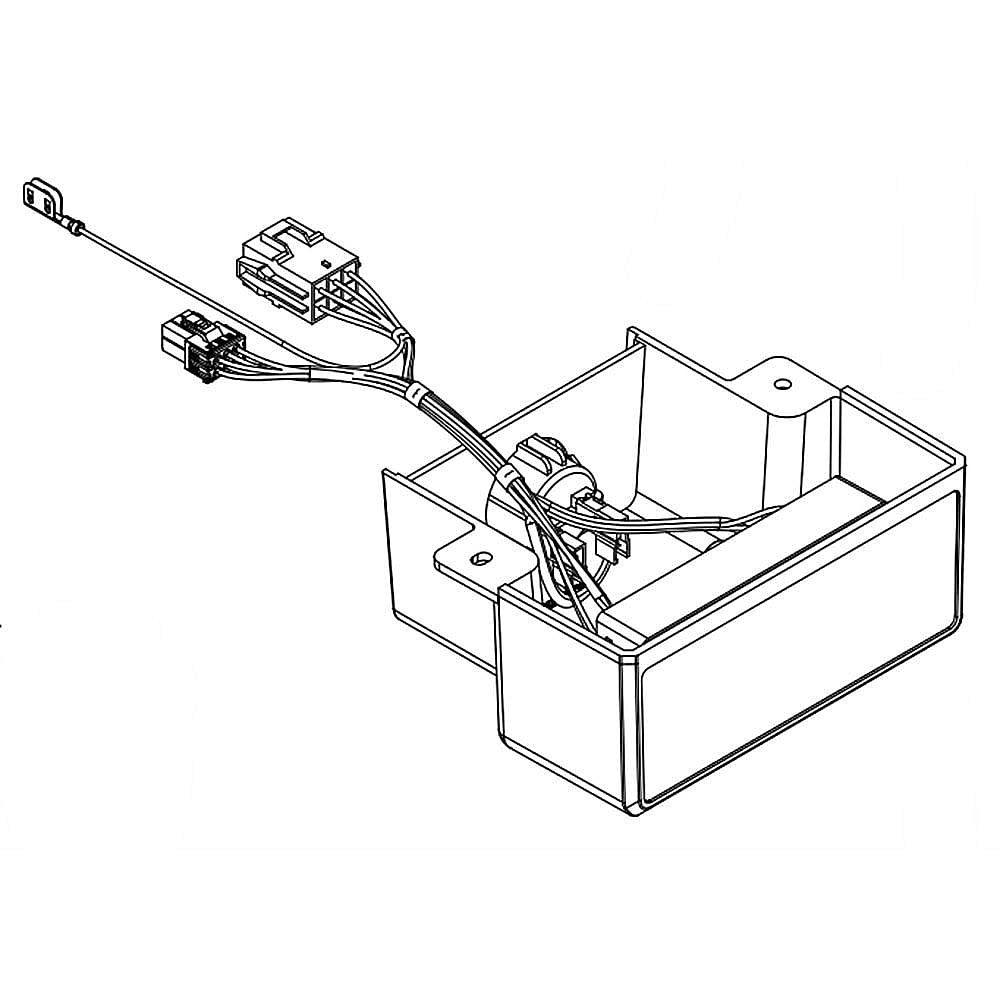 Part #w11382526, Whirlpool Freezer Control Box Assembly | 7.00 x 4.25 x 2.50