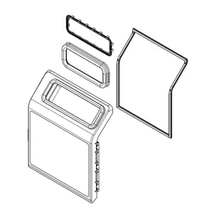 Refrigerator Ice Room Door Assembly W11399564