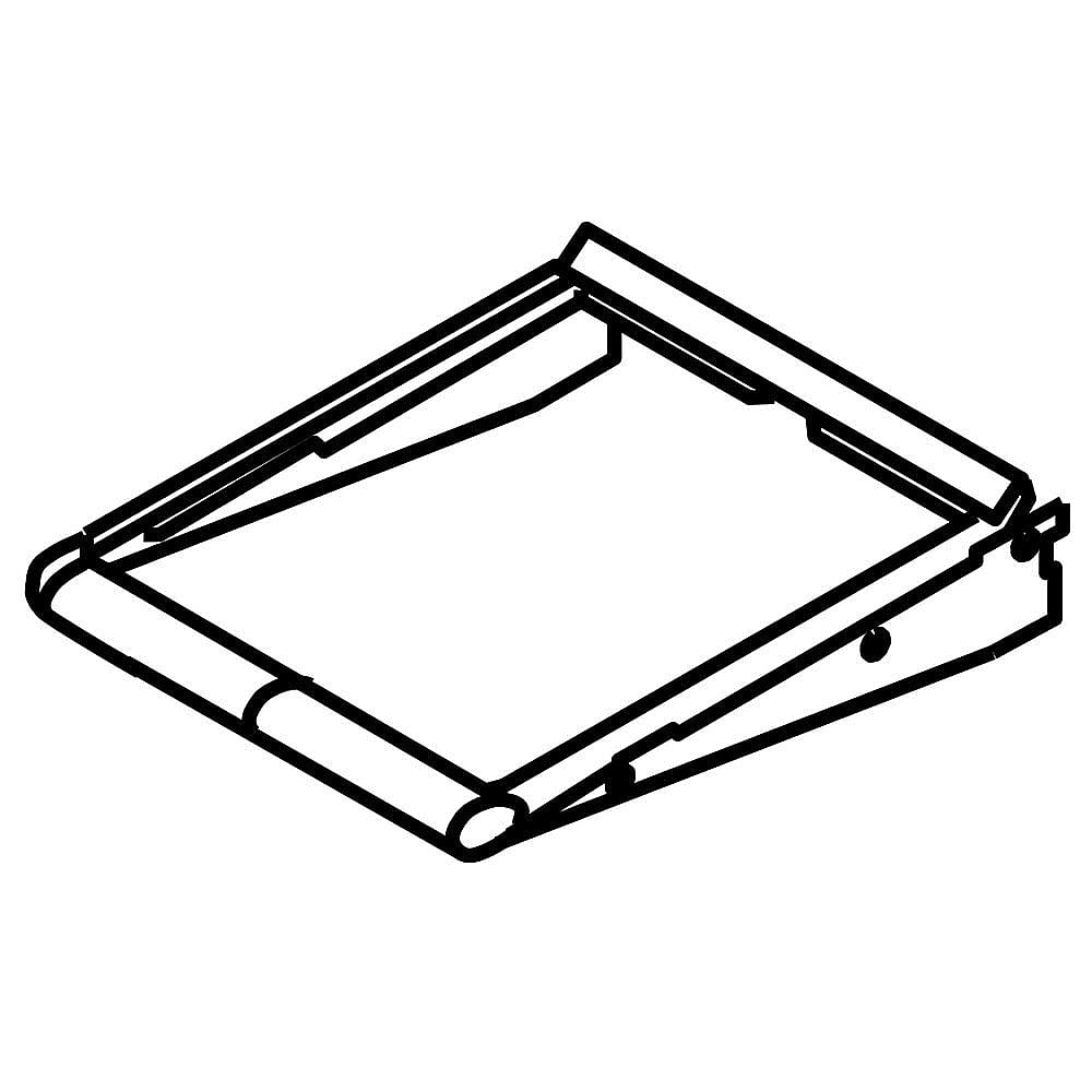 Part #w11402523, Refrigerator Glass Shelf / 24.00 x 18.75 x 4.00