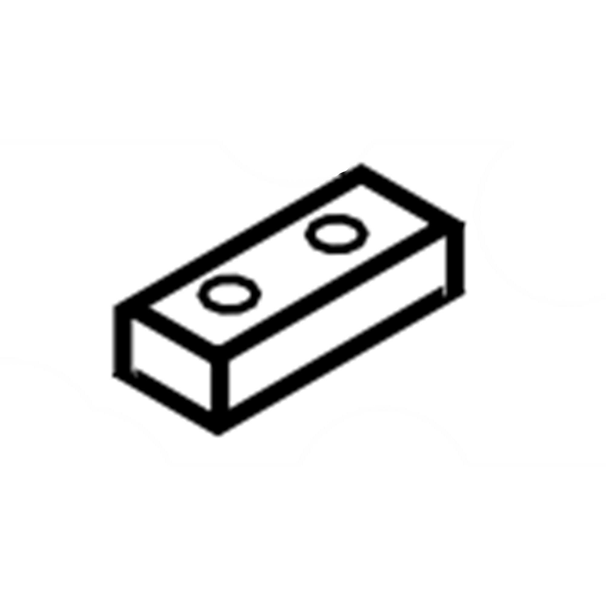 Part #w11403572, Stop-Door, rc / 1.50 x 0.50 x 0.50