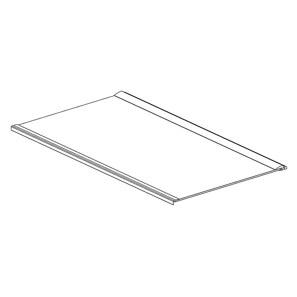 Part #w11407979, Assembly, Glass Tray / 20.00 x 12.00 x 1.00