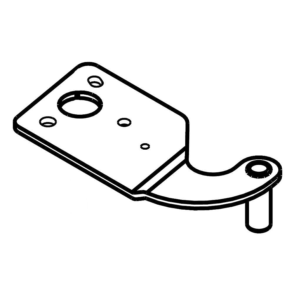Part #w11409290, Refrigerator Door Hinge | 5.25 x 2.25 x 1.00