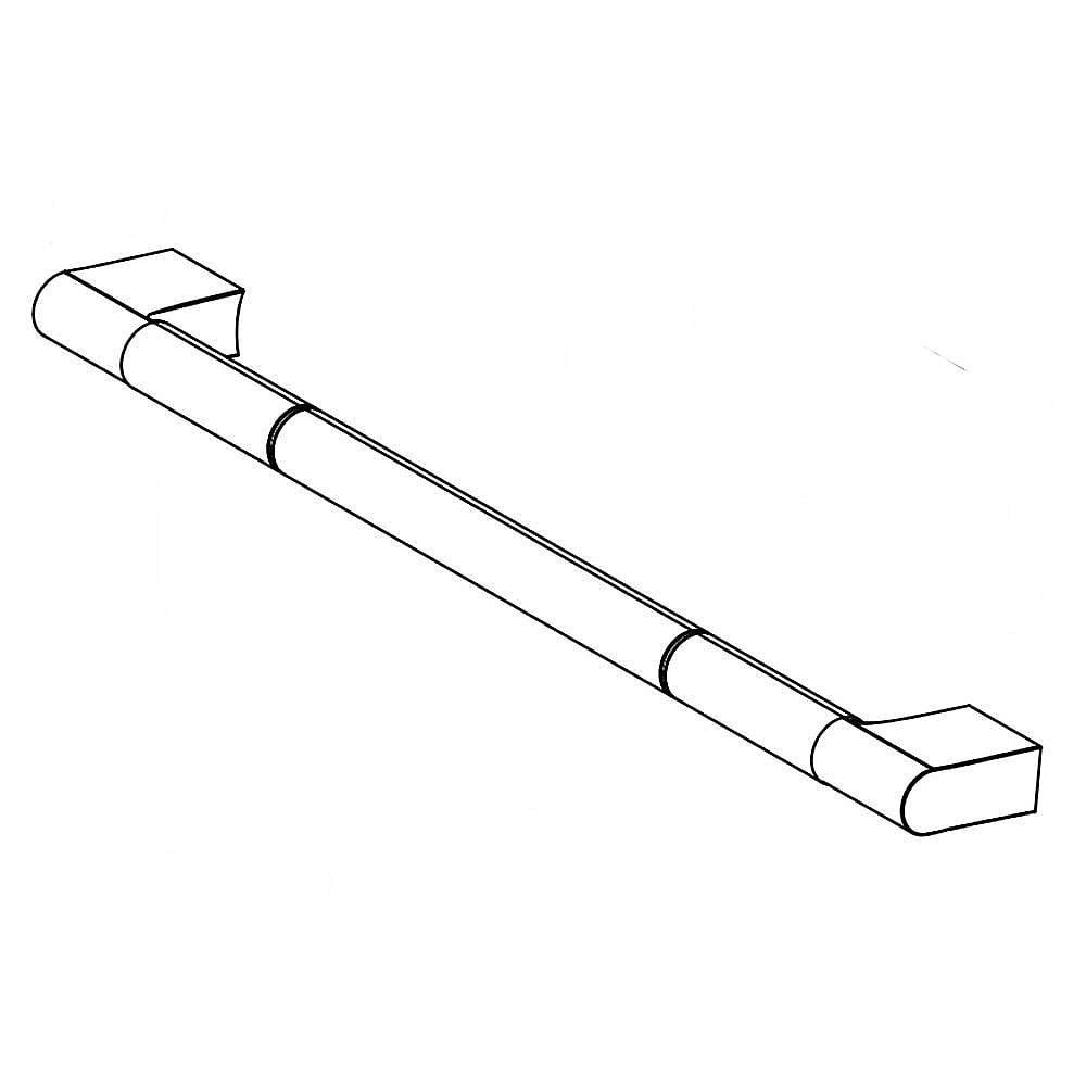 Jenn-Air Part #w11422798, Refrigerator Door Handle | 25.25 x 4.25 x 2.75