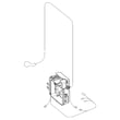 Assembly, Pcb Box (includes Power Cord) for Jenn-Air JUGFR242HM01 - Part W11424690