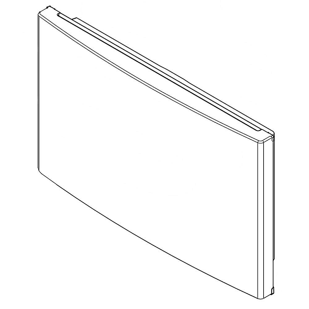 Part #w11435342, Refrigerator Freezer Door Assembly (Stainless)