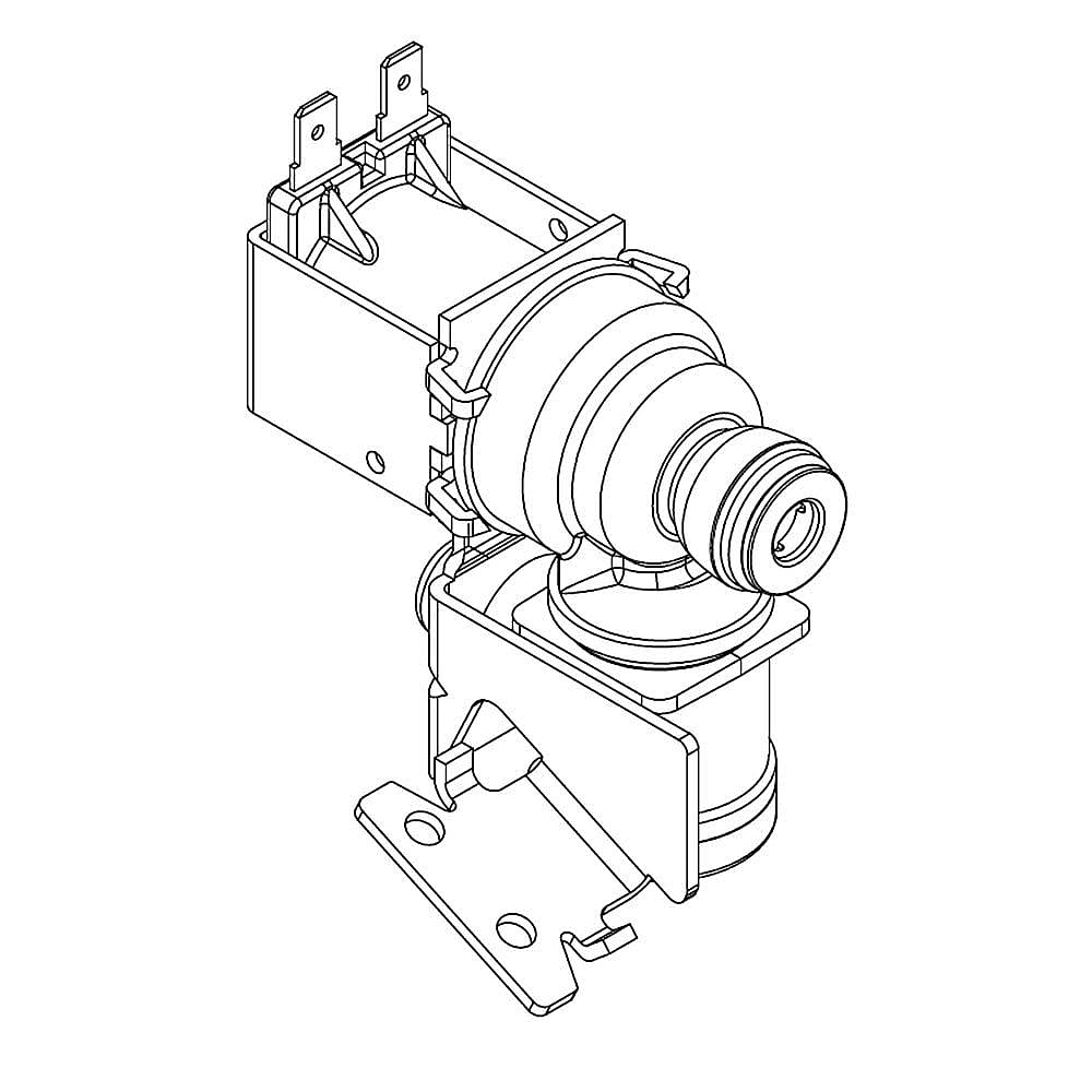 Part #w11455388, Refrigerator Water Inlet Valve | 4.50 x 4.50 x 3.50