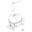 Compressor for Whirlpool WRQA59CNKZ - Part W11455472