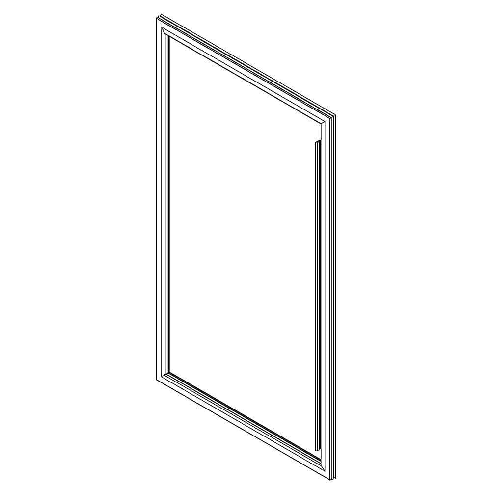 Part #w11456679, Refrigerator Freezer Door Gasket | 23.00 x 20.00 x 2.50