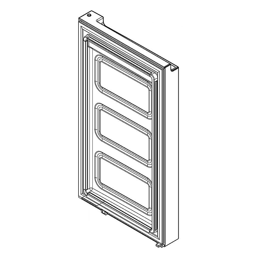Part #w11477033, Whirlpool Refrigerator Freezer Door Assembly / 36.00 x 26.00 x 9.00