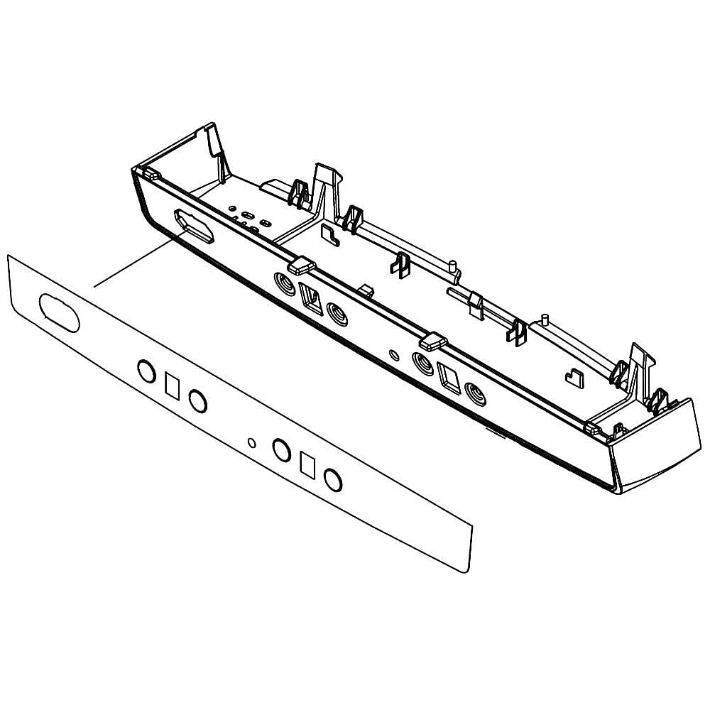 Part #w11478401, Refrigerator User Interface | 13.50 x 1.50 x 0.10