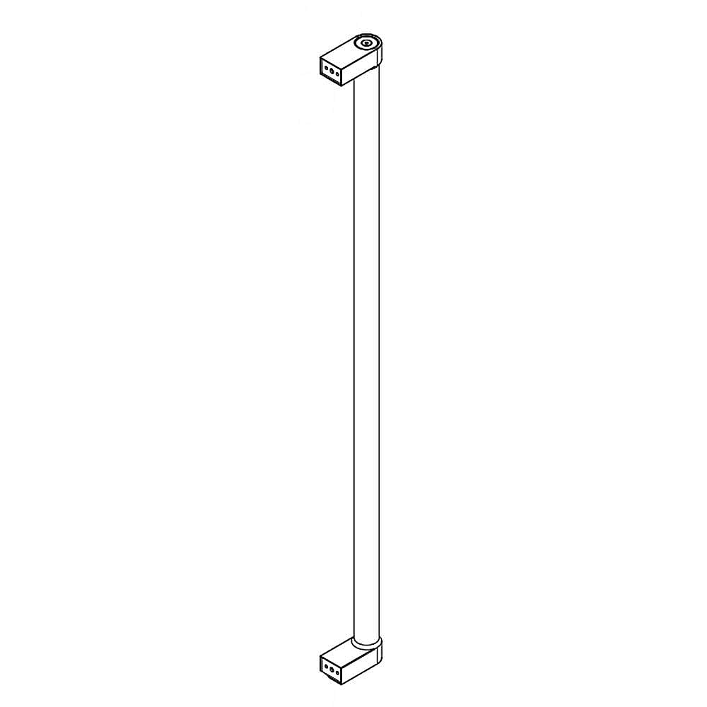 Part #w11483532, Refrigerator Door Handle (Stainless) | 39.00 x 5.00 x 3.50