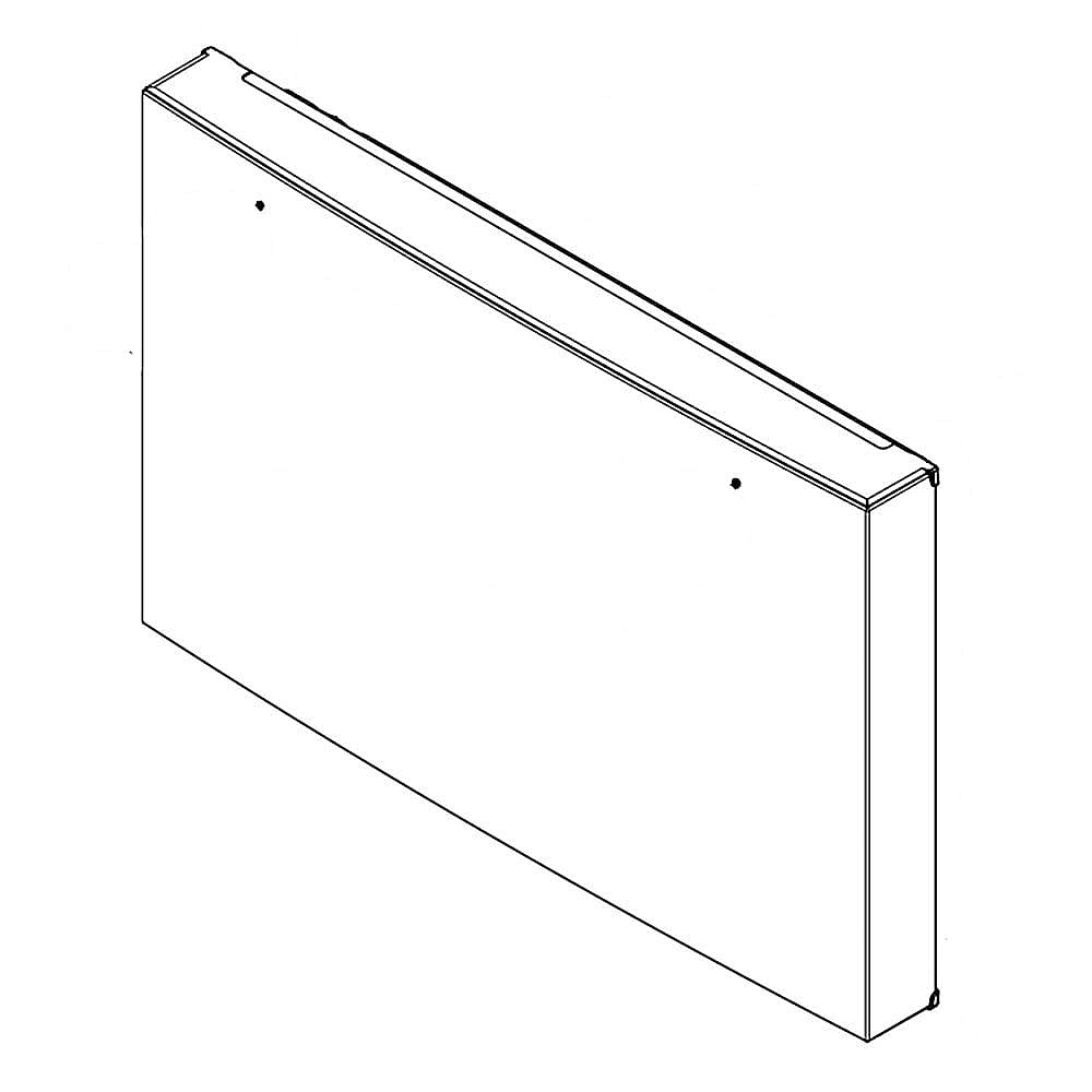 Part #w11483535, Refrigerator Freezer Door Handle (Stainless) (Replaces W11357272, W11360641) / 38.25 x 5.50 x 4.50