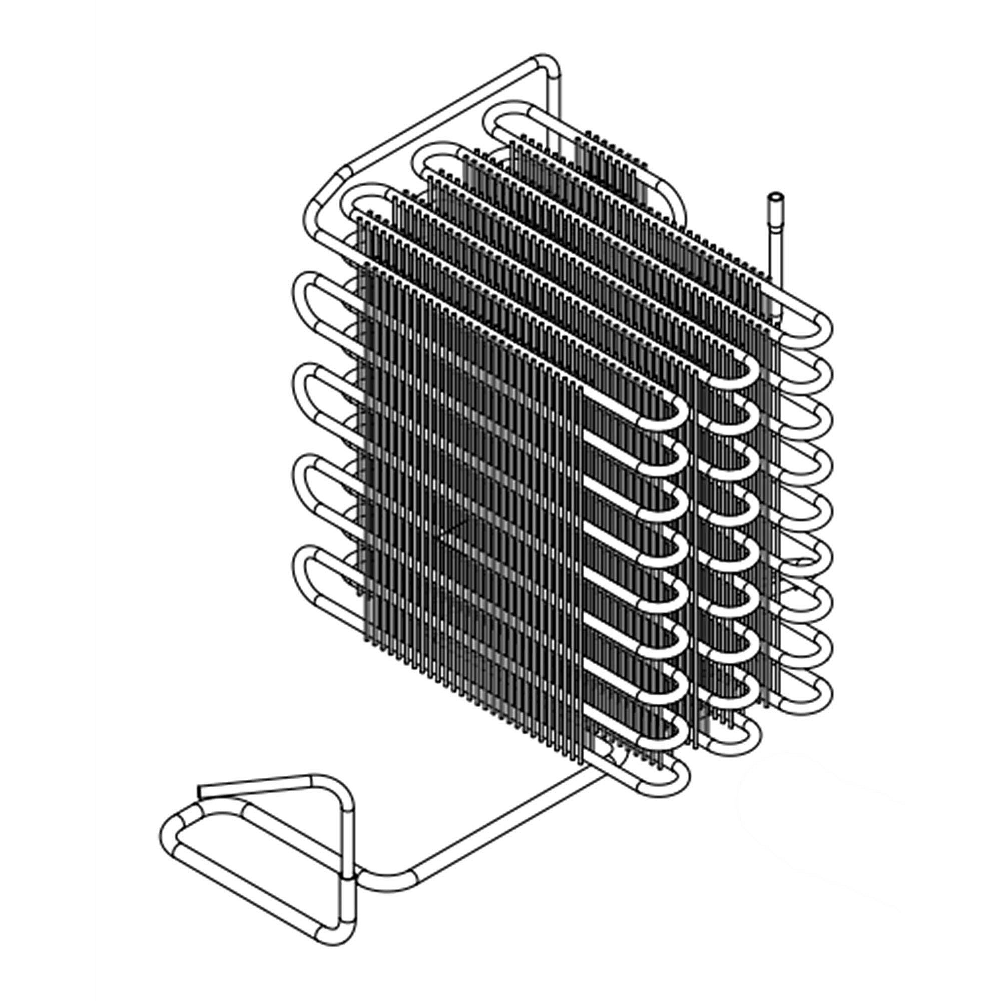 Part #w11512423, Condenser Cb (Replaces W11233073, W11290570) / 10.00 x 9.50 x 12.35