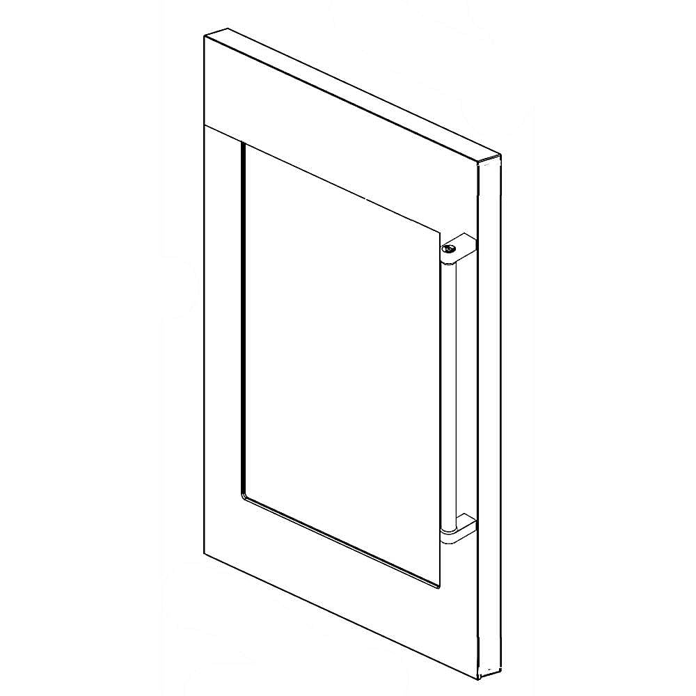 Beverage Cooler Left-Hinged Door Assembly W11532925 parts | Sears 