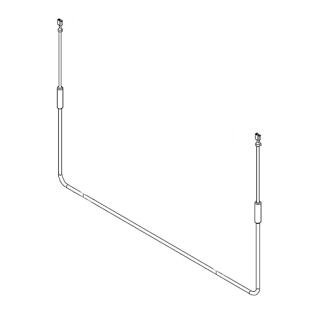 Part #w11547652, Refrigerator Defrost Heater | 36.50 x 10.00 x 5.25