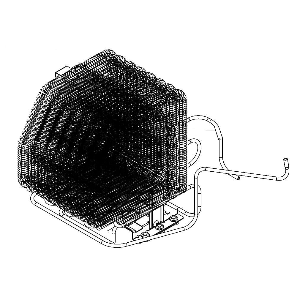 Part #w11548259, Refrigerator Condenser Coil | 16.00 x 8.50 x 8.75