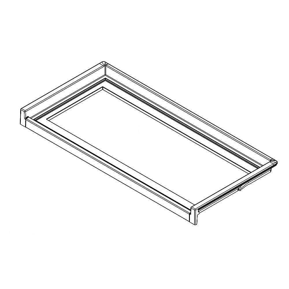 Part #w11549360, Refrigeration Appliance Shelf / 34.50 x 17.50 x 3.50