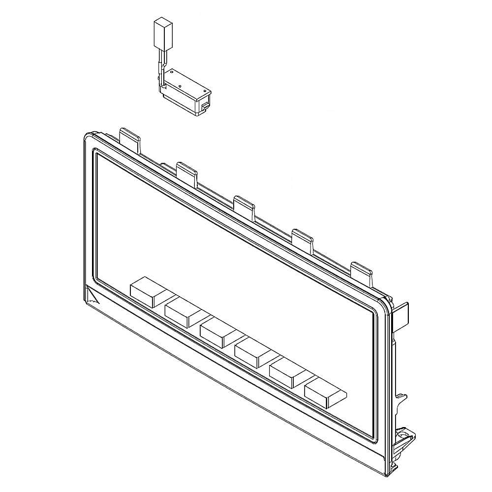 Part #w11556910, Refrigeration Appliance User Interface / 15.51 x 7.00 x 2.50