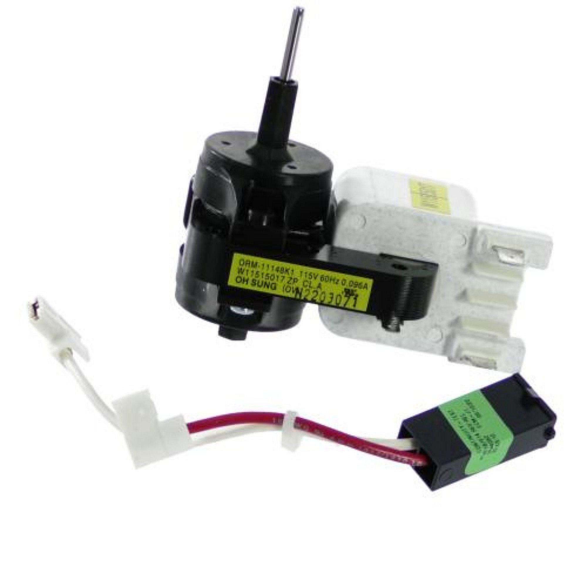 Part #w11559968, Refrigerator Evaporator Fan Motor | 5.50 x 5.50 x 8.50