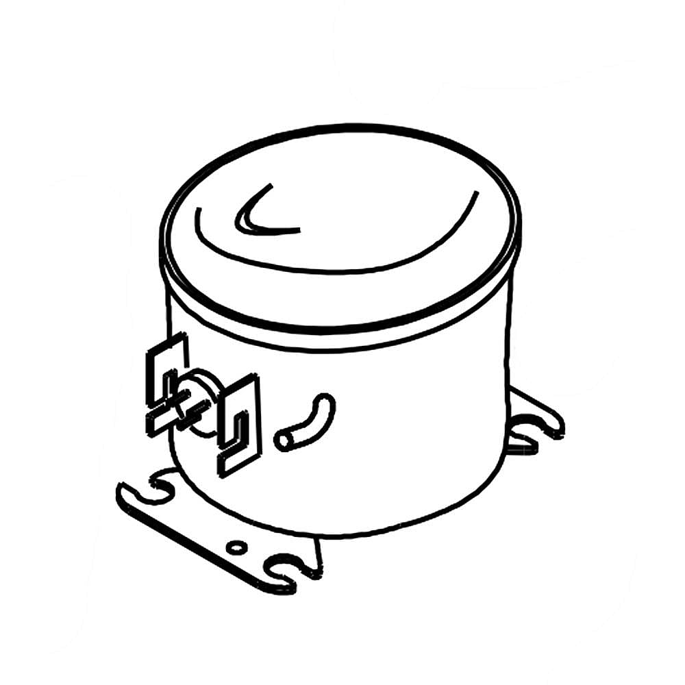 Part #w11562741, Refrigerator Compressor
