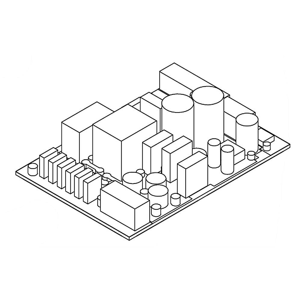 Part #w11566891, Refrigerator Electronic Control Board | 12.00 x 7.50 x 3.50