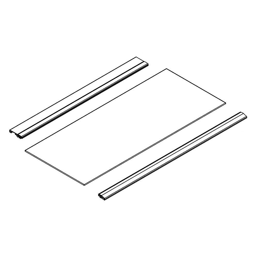 Refrigerator Freezer Shelf Assembly