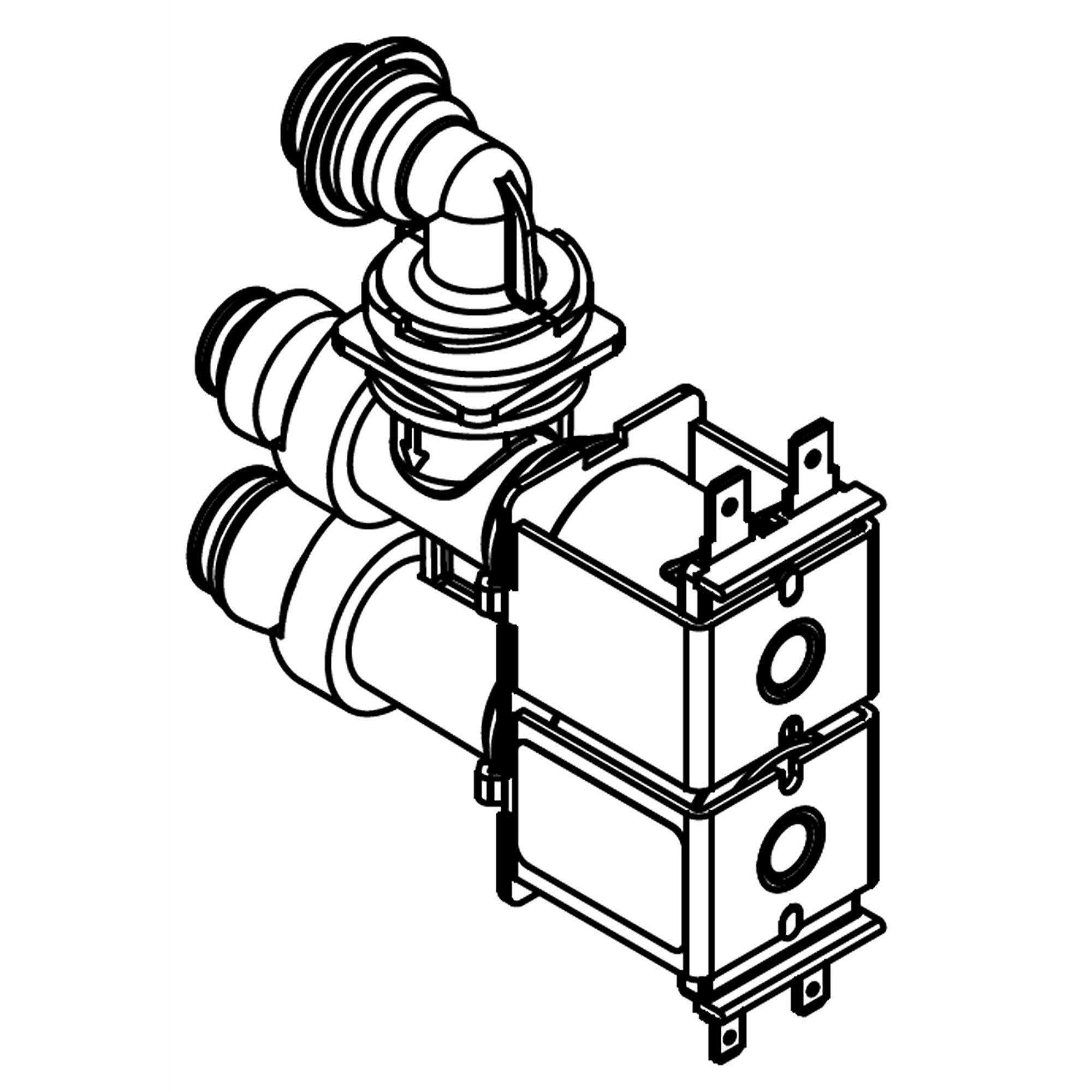 Part #w11567408, Valve Assy-W | 4.50 x 4.50 x 3.50