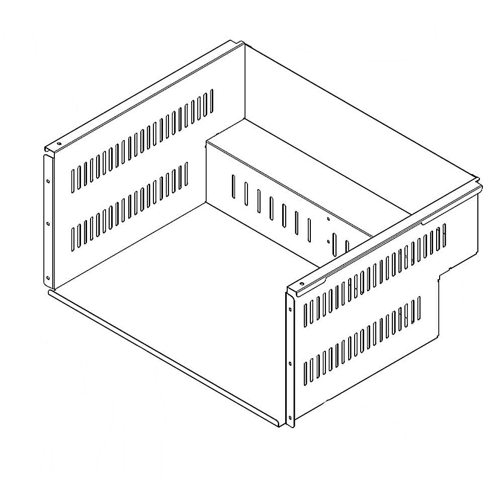 Part #w11568938, Drawer Box Assembly, Bottom