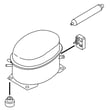 Compressor T for Whirlpool WRT108FFDM04 - Part W11582579