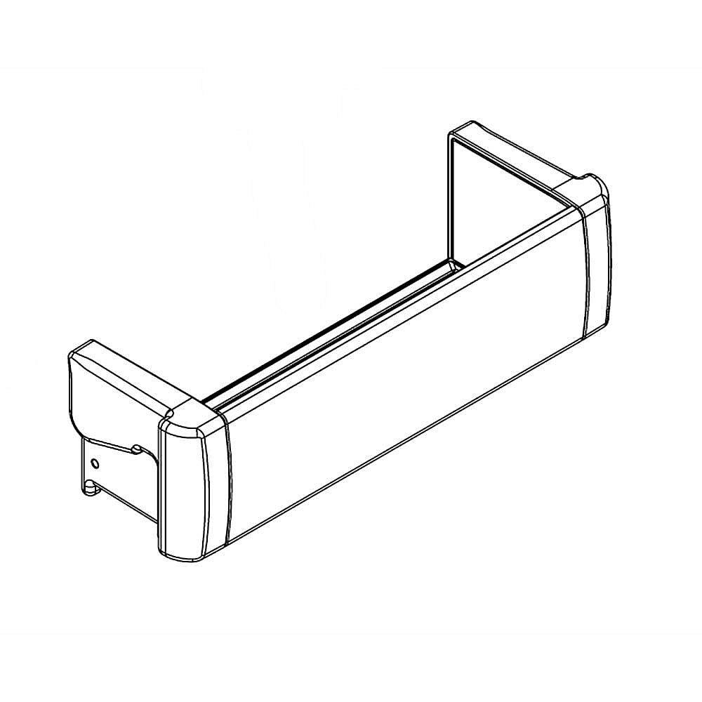 Part #w11590561, Refrigerator Freezer Door Cantilever Bin | 16.50 x 7.00 x 7.00
