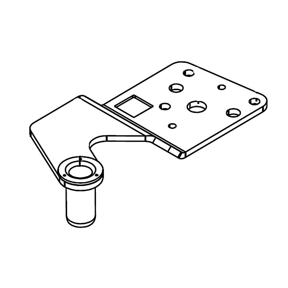 Part #w11592404, Refrigerator Door Hinge (Replaces Wpw10248409)
