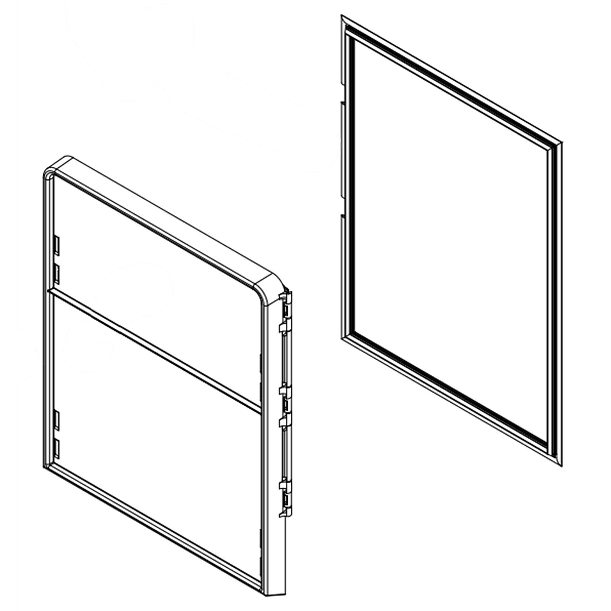 Photo of Part #w11594925, Ice Door Foa | 19.50 x 15.50 x 2.25 from Repair Parts Direct