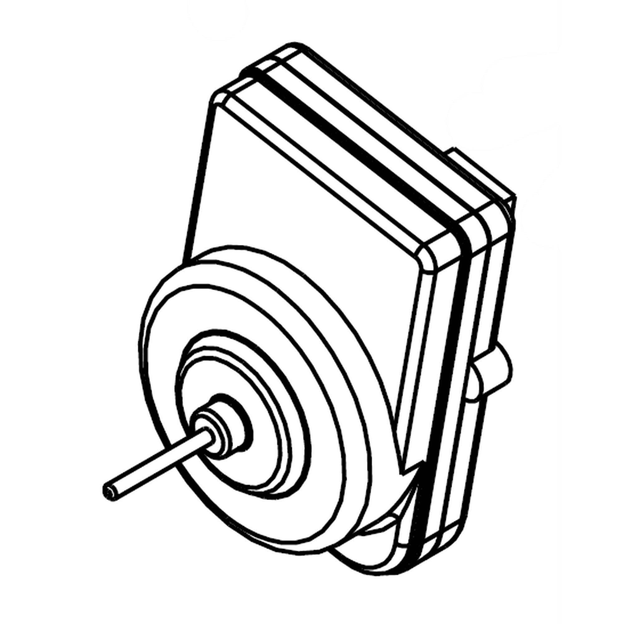 Part #w11613295, Motor-Cond F / 4.75 x 5.75 x 5.75