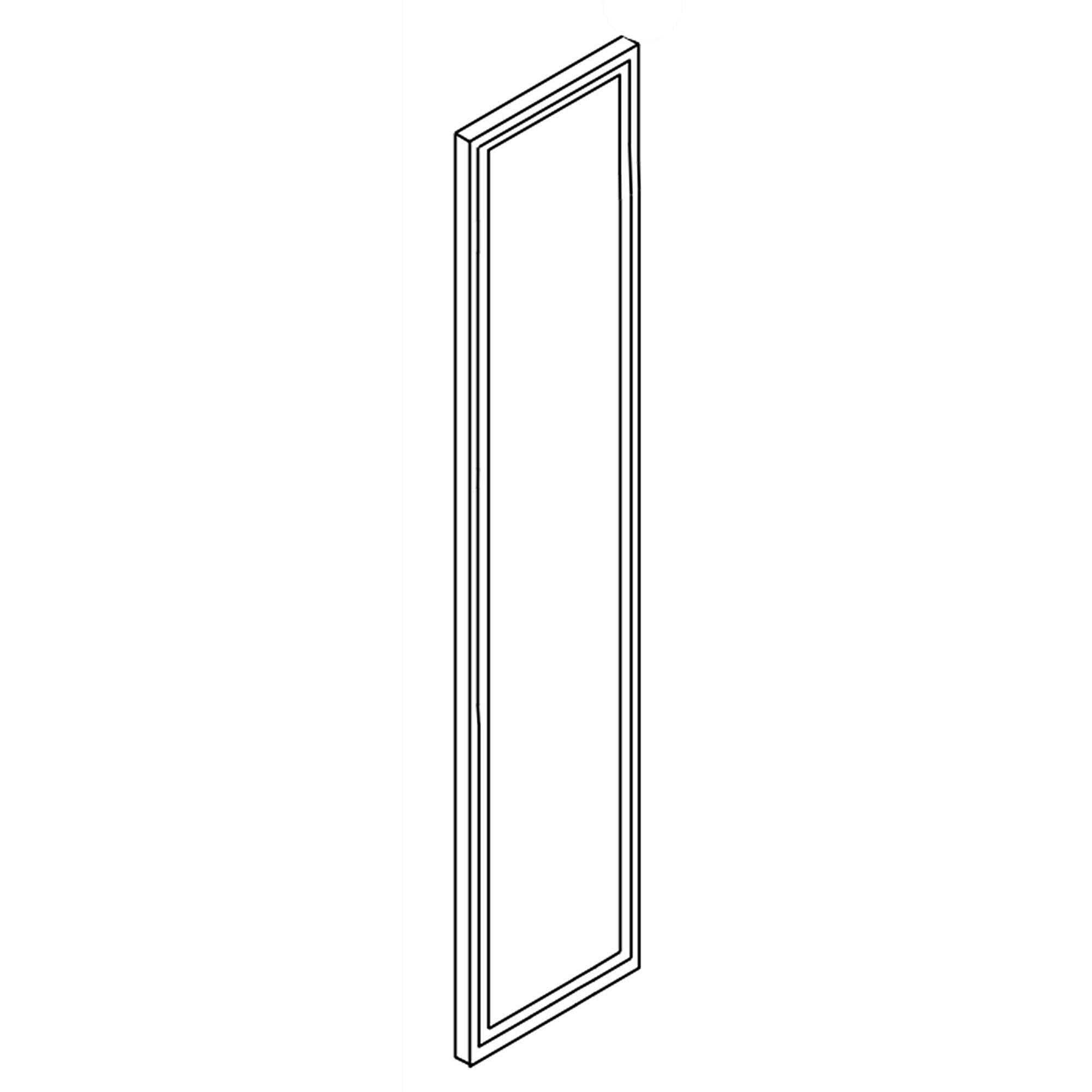Part #w11624976, Refrigerator Freezer Door Gasket