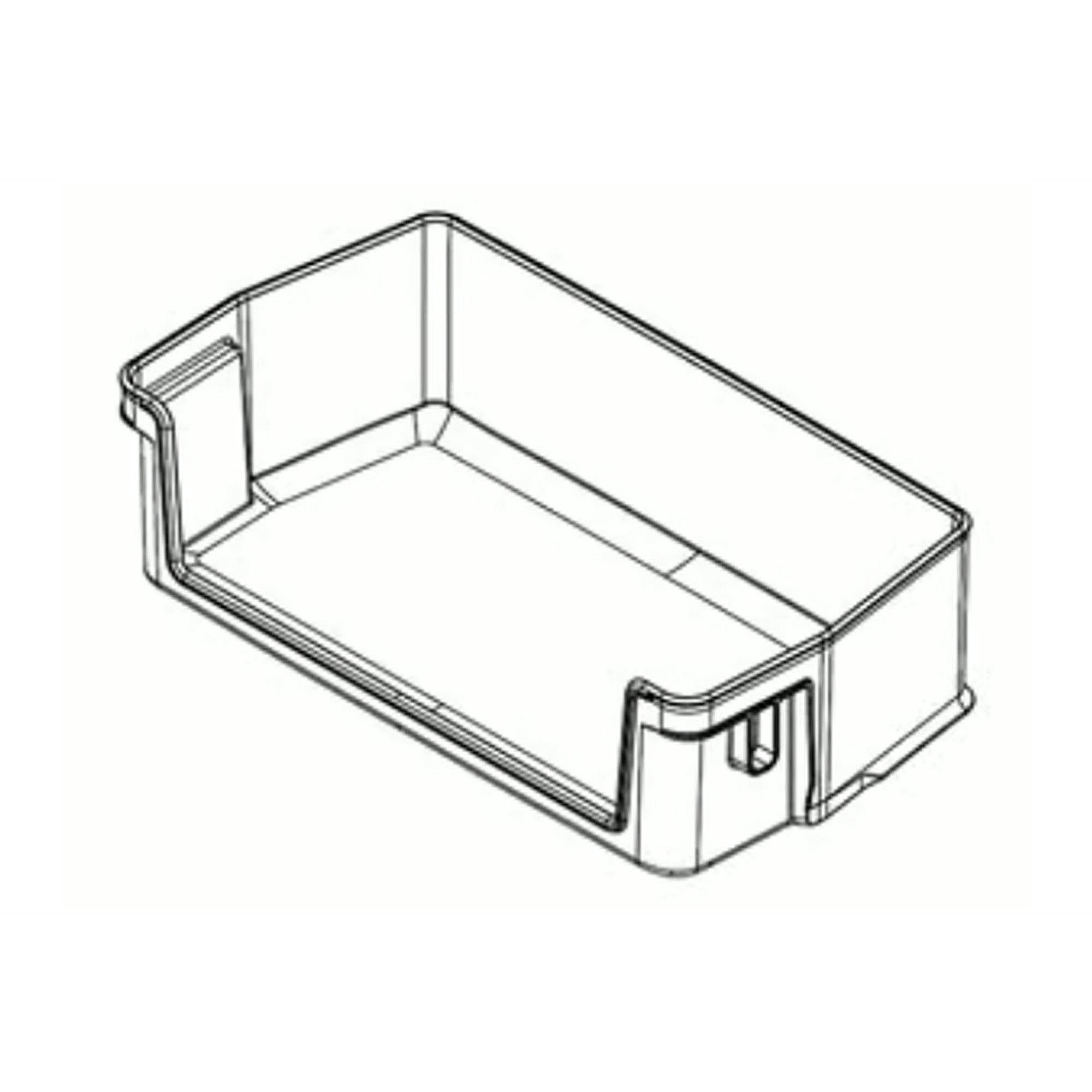 Part #w11666274, Refrigerator Door Bin | 14.50 x 7.50 x 7.75